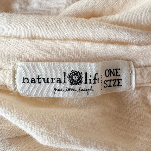 Natural Life Cream love T-Shirt NWOT - Picture 3 of 4